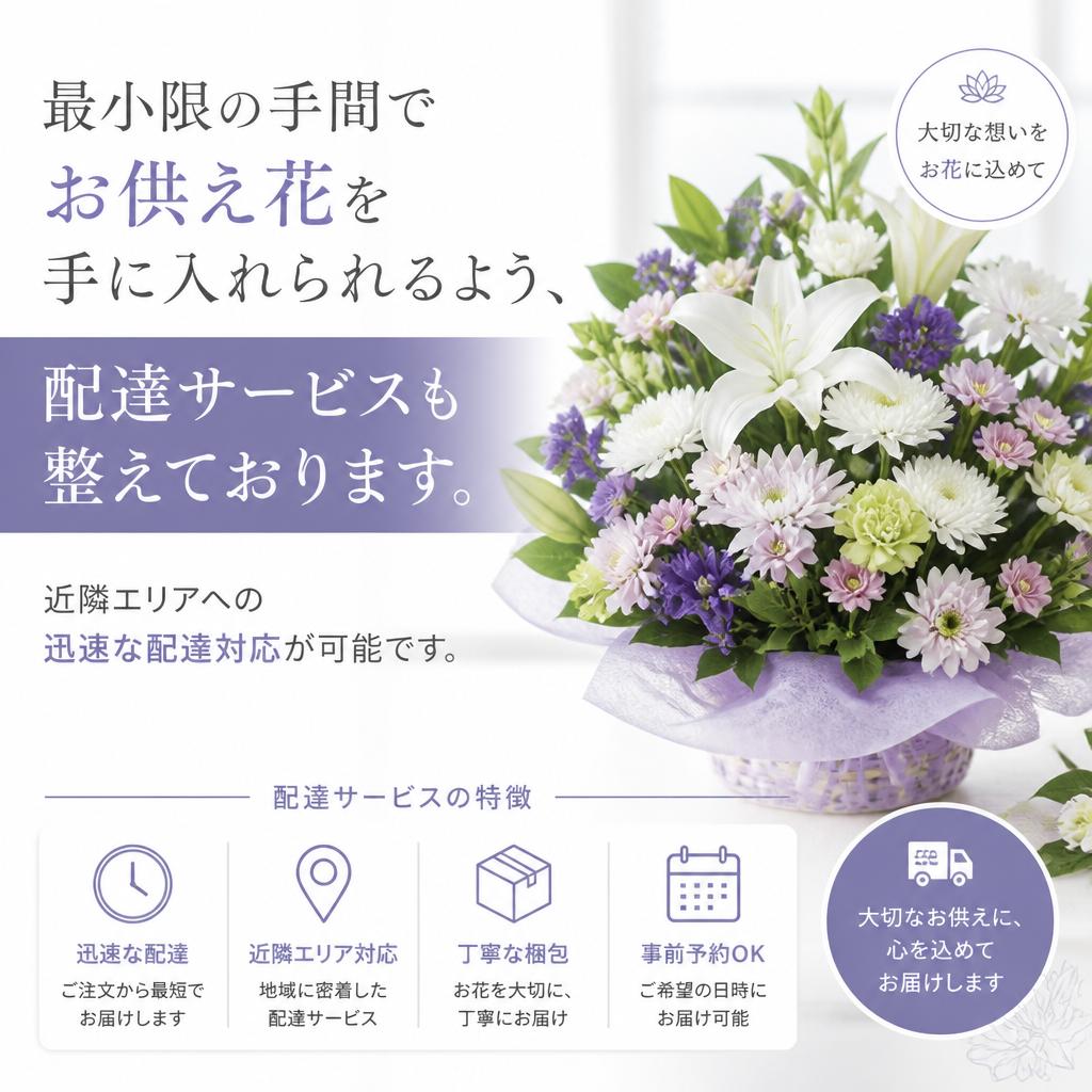 配達サービスのご案内