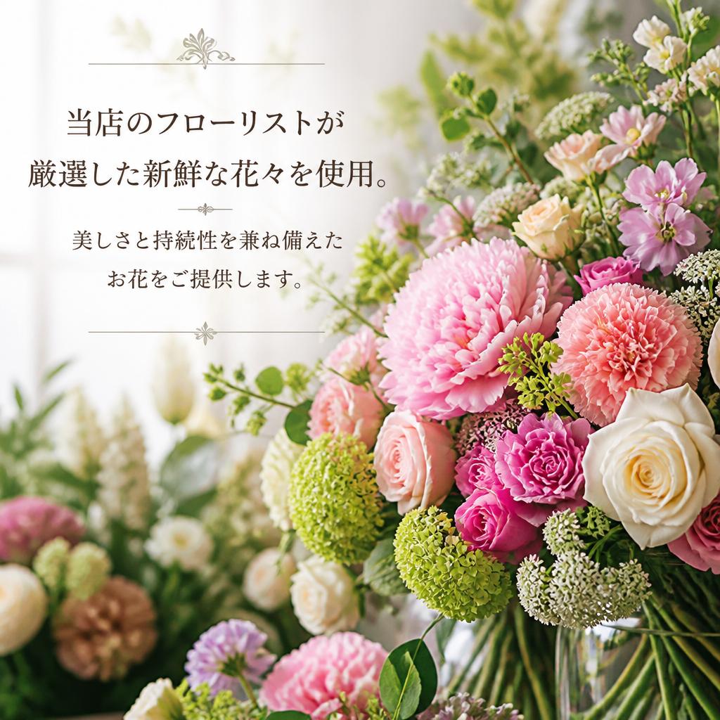 プロのフローリストが選ぶ花々