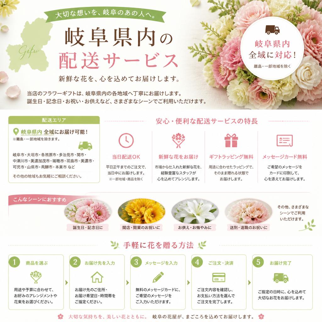 配送サービスのご案内