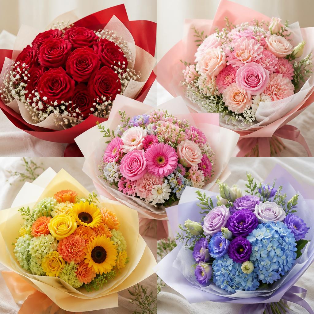 特別な瞬間を彩る花束
