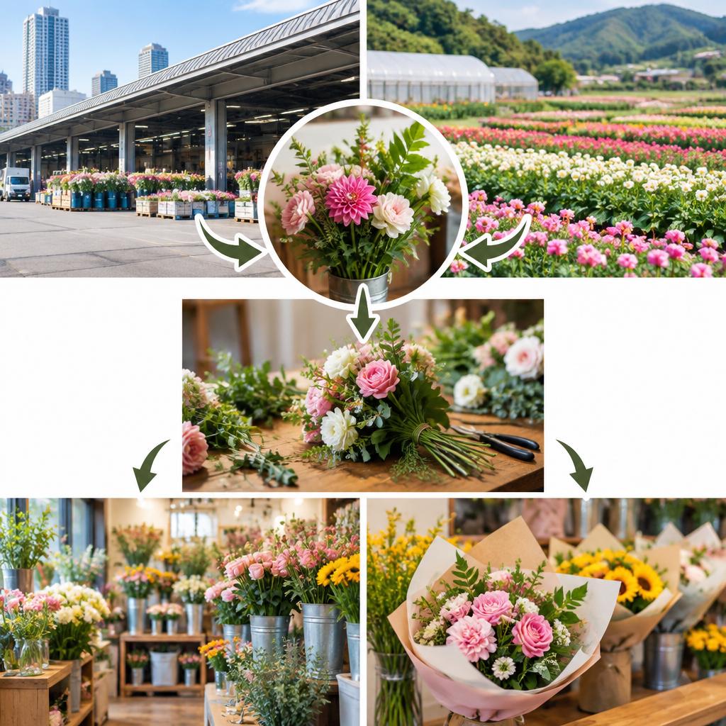 季節の花を、もっと身近に。haluの鮮度と注文対応